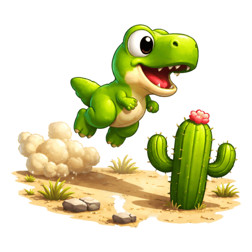 Dino Jump - Free Arcade Game on Playtura