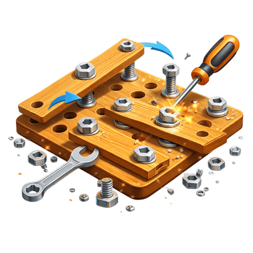 Nuts and Bolts - Free Puzzle Game on Playtura