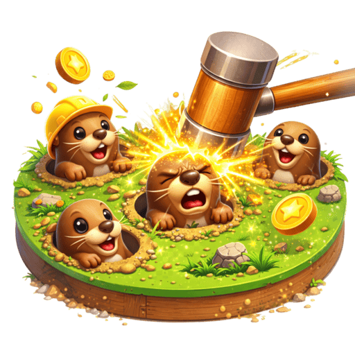 Whack A Mole - Free Arcade Game on Playtura